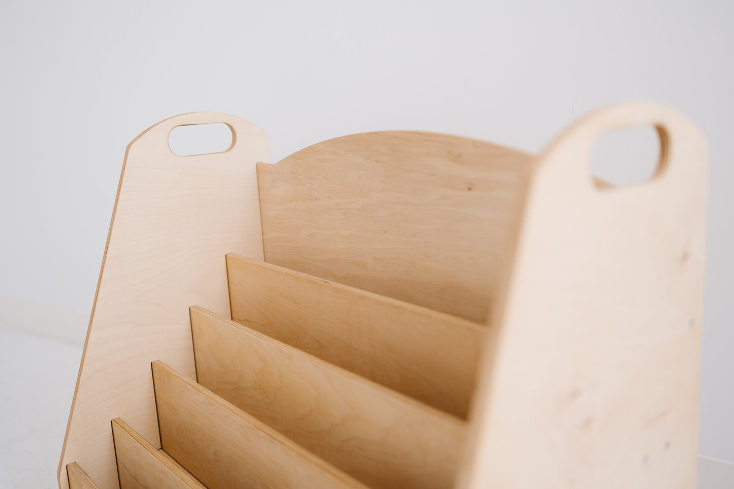 Large Wooden Montessori Bookcase