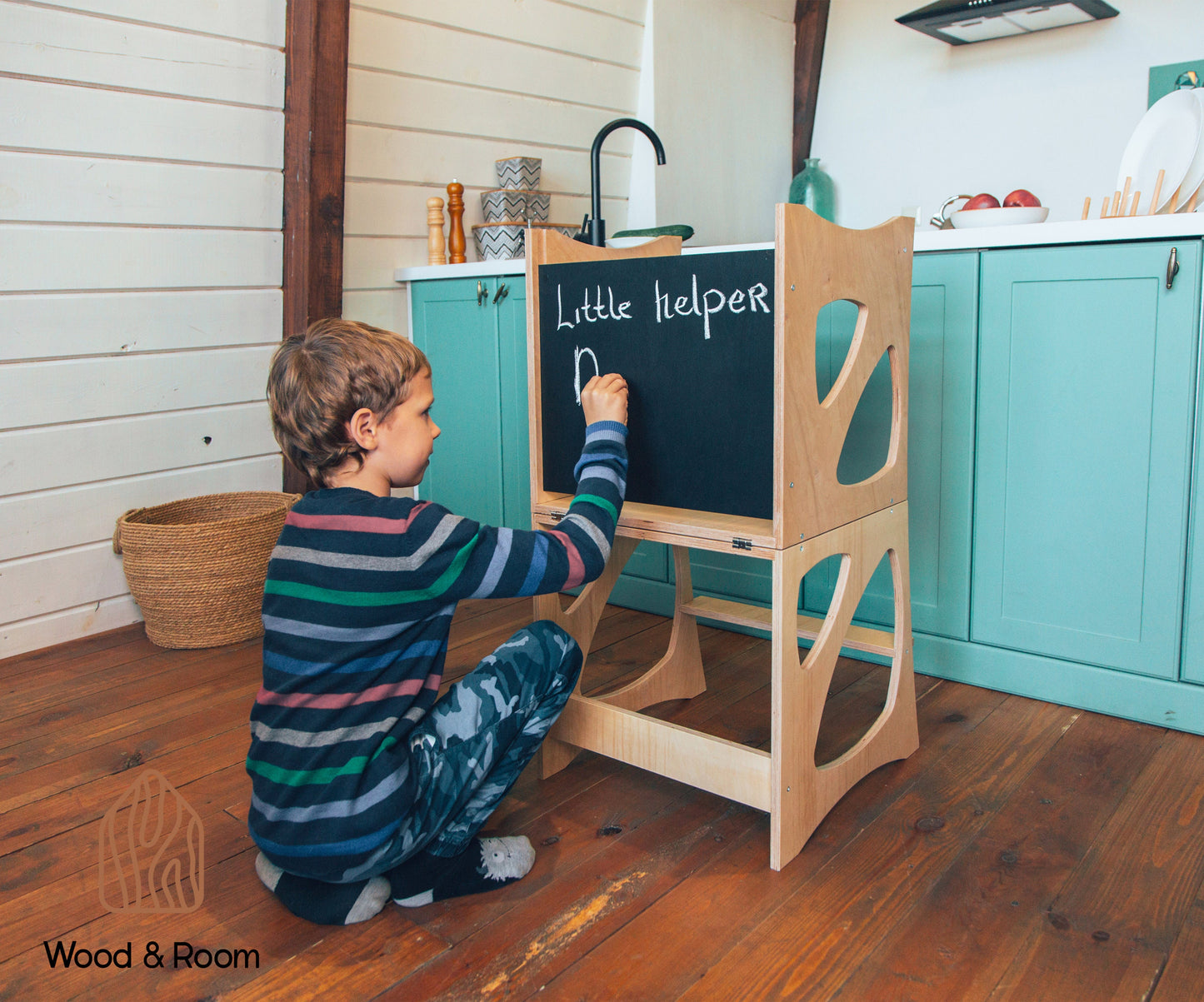Montessori Wooden Kitchen Tower | Learning Tower