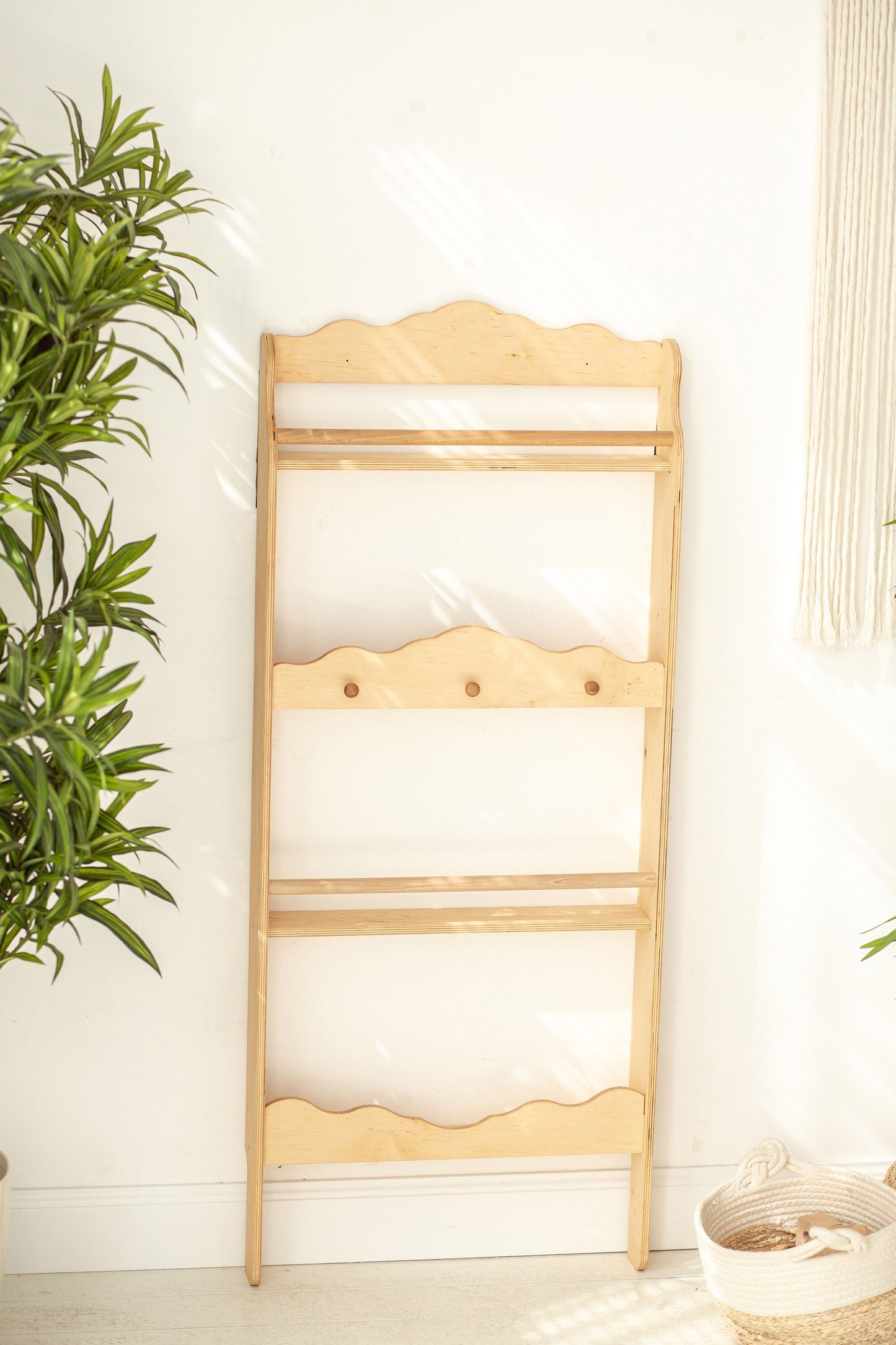 Wooden Vertical Bookcase