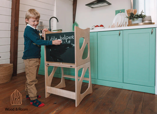 Introducing the Montessori Helper Tower: Empowering Independence in the Kitchen