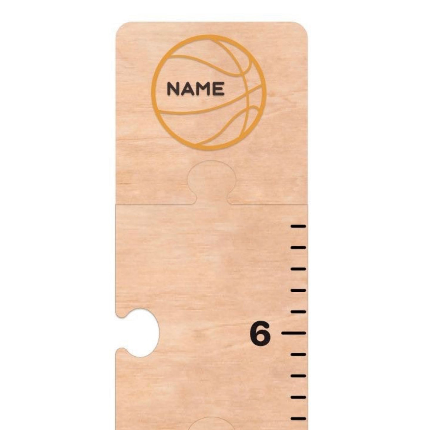 Ruler - Wooden Height Chart