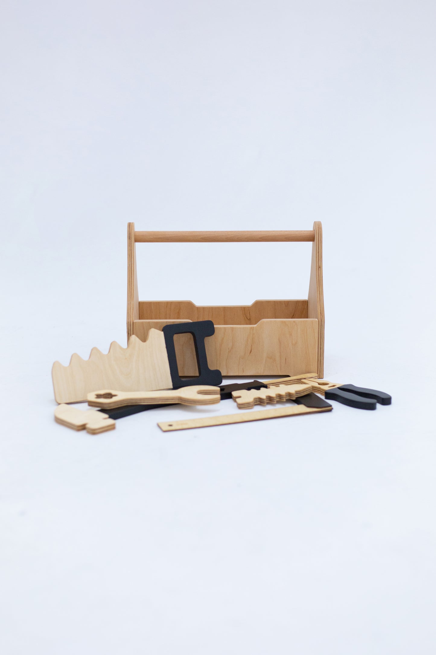 Wooden Toy Tool Box Set
