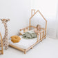 Wooden Toddler Floor Bed