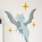 Cute Baby Dragon - Wooden Height Chart | Growth Chart