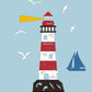 Lighthouse - Wooden Height Chart