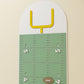 American football - Wooden Height Chart | Growth Chart