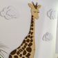 Giraffe - Wooden Height Chart | Growth Chart
