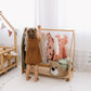 Montessori Clothing Rack with Shelf