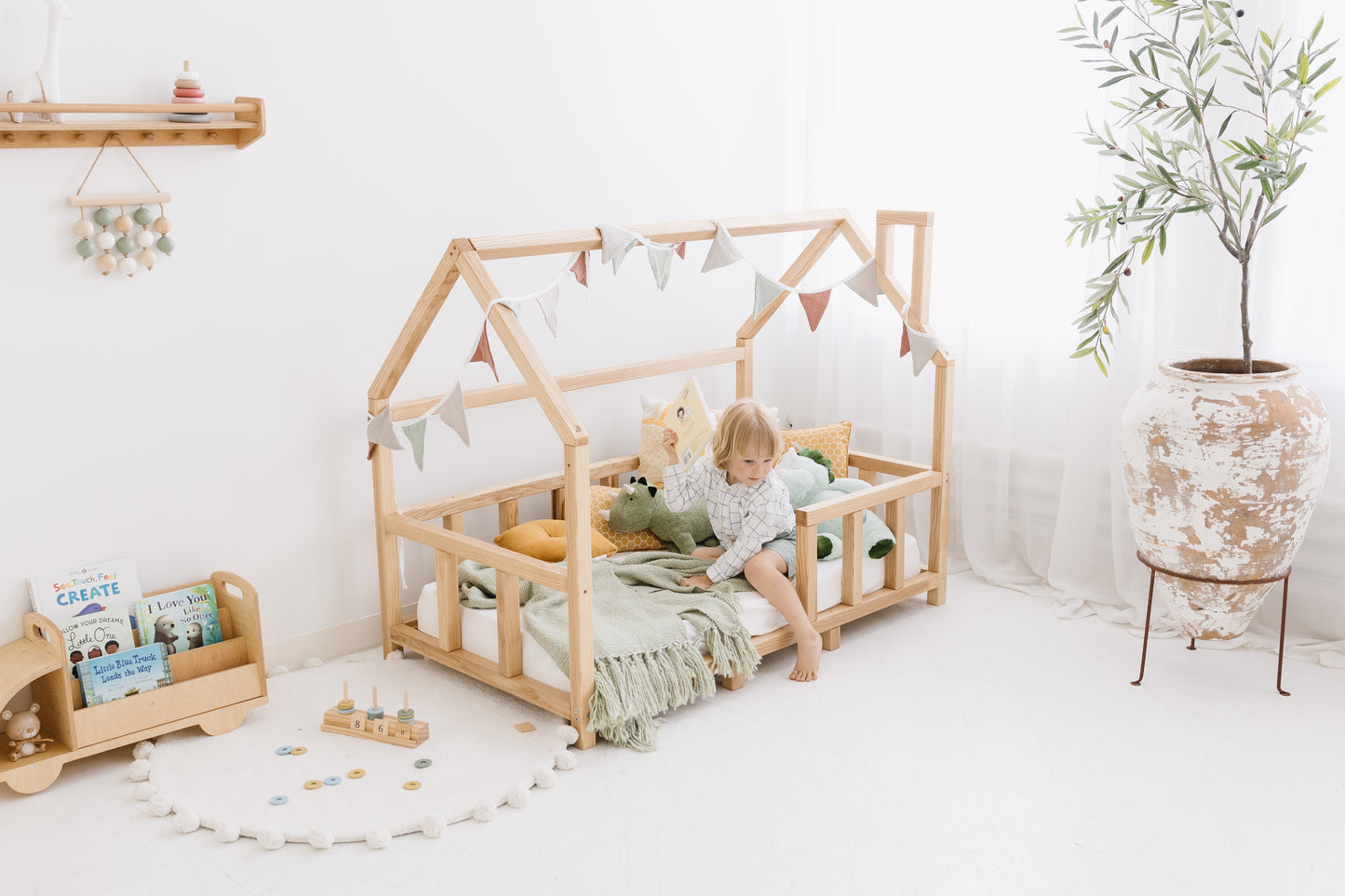 Wooden Toddler Bed “House”