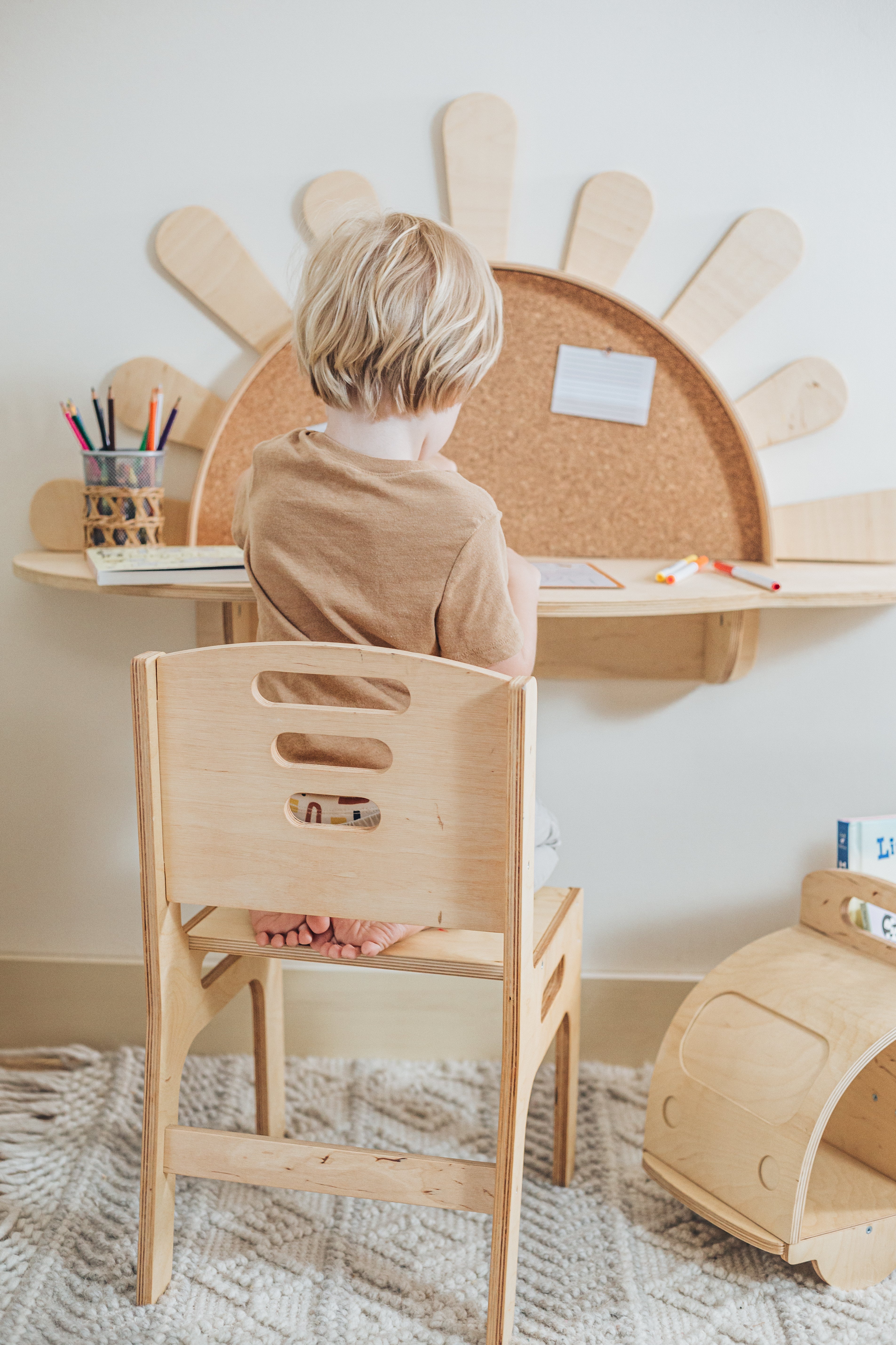 Kids sales wall table