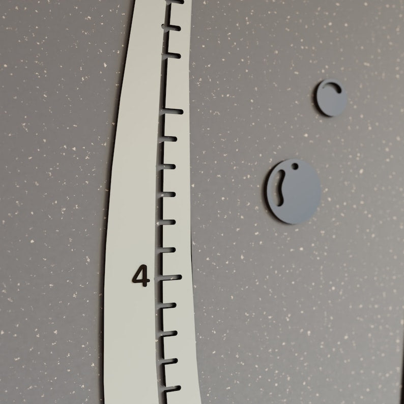 Sea Turtle - Wooden Height Chart | Growth Chart