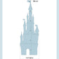 Princess Castle - Wooden Height Chart
