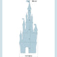 Princess Castle - Wooden Height Chart | Growth Chart