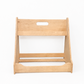 Montessori Toy & Book Storage Shelf with Fabric Baskets for Kids Rooms