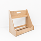 Montessori Toy & Book Storage Shelf with Fabric Baskets for Kids Rooms