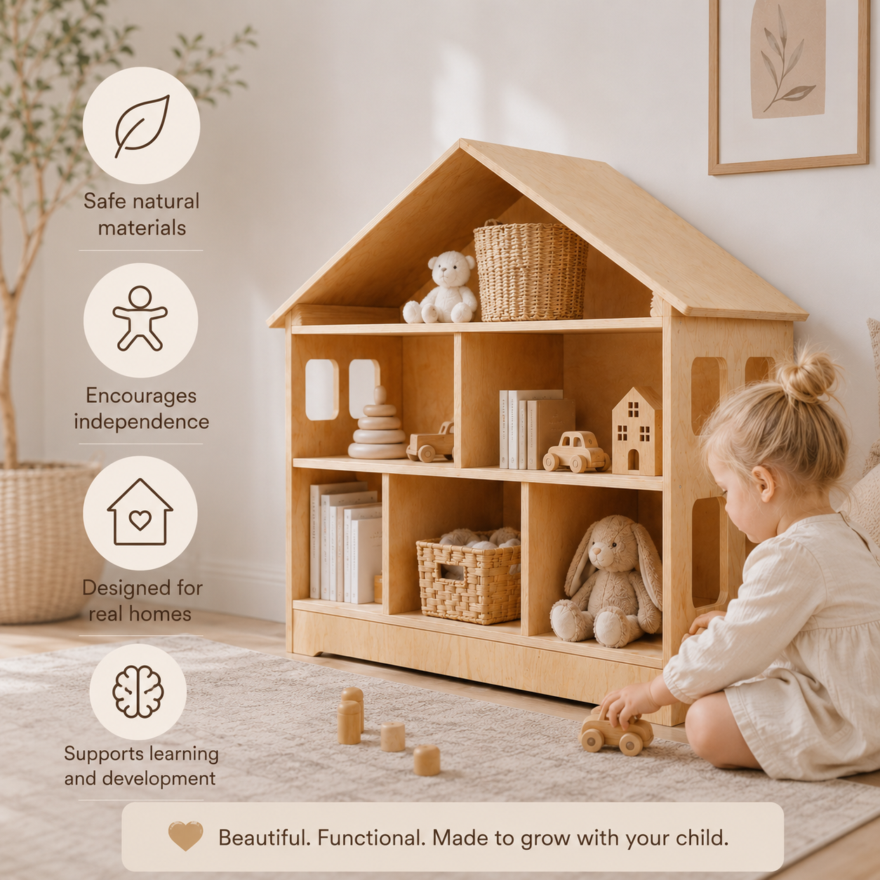 Wooden Dollhouse