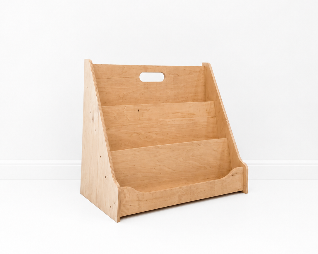 Front Facing Kids Bookshelf for Montessori Nursery and Preschool Reading Spaces