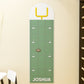 American football - Wooden Height Chart