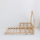 Wooden Toddler Floor Bed