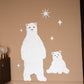 Polar Bears - Wooden Height Chart | Growth Chart