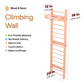 Wooden Montessori Climbing Wall for Kids