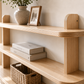 Wooden Wall Shelf – Scandinavian 3-Tier Birch Plywood Shelf