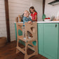 Montessori Wooden Kitchen Helper Tower