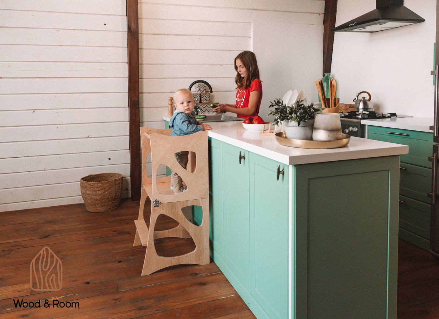 Montessori Wooden Kitchen Tower | Learning Tower