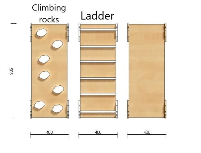 Montessori Climbing Arch & Ramp