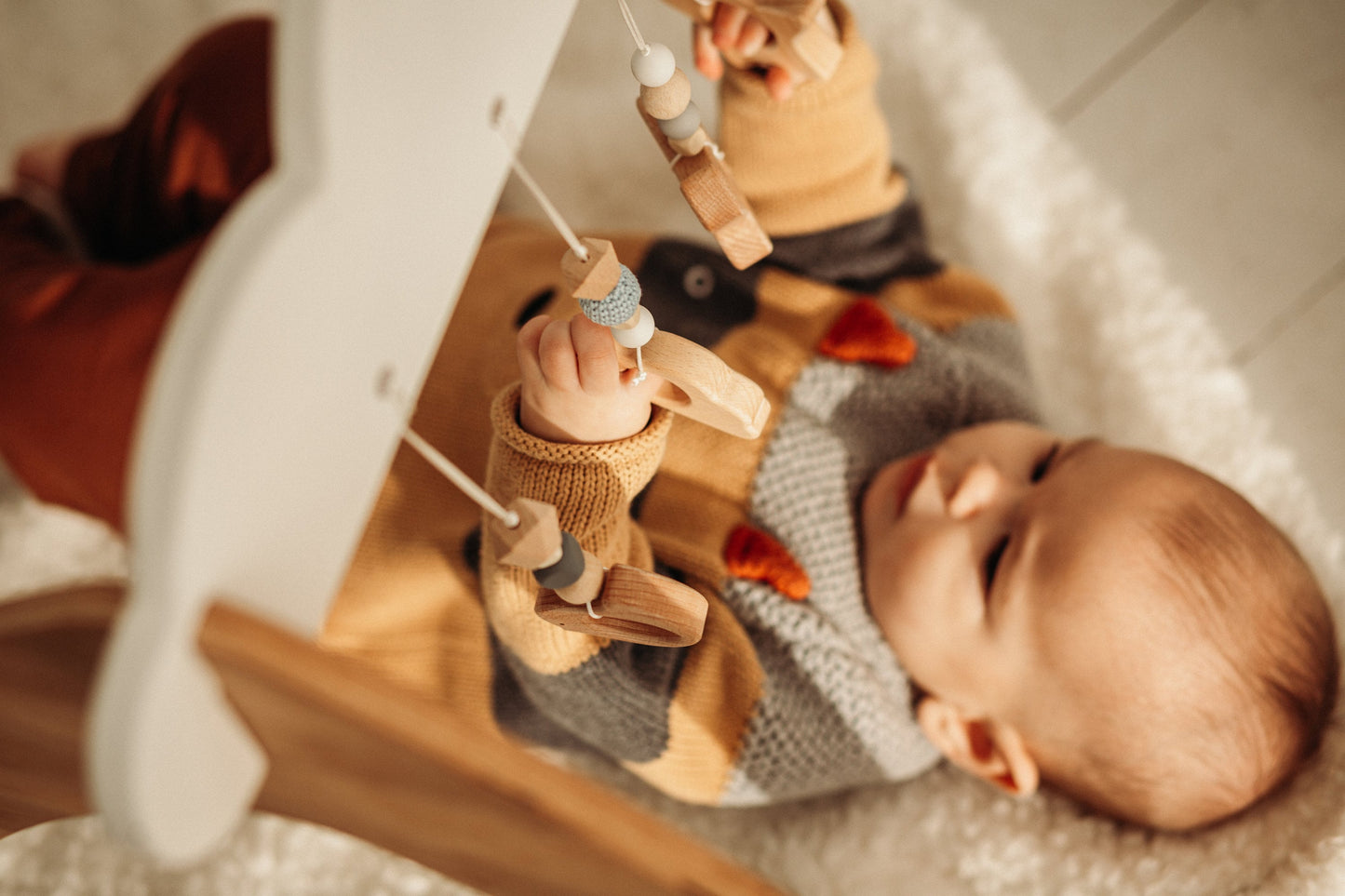Wooden Baby Gym "Clouds"