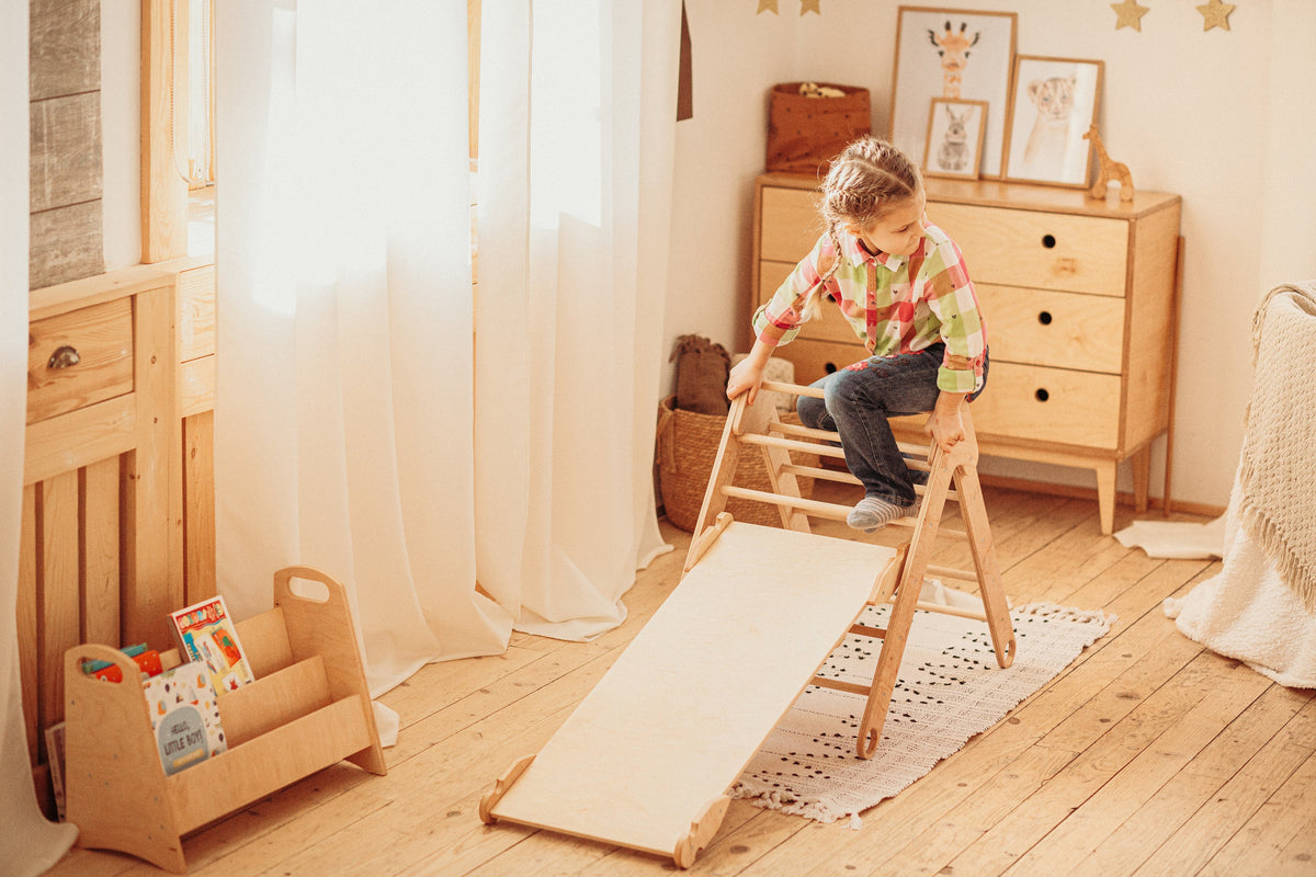 Right Triangle Ramp Wooden Climbing Triangle & Ramp – Woodandroom